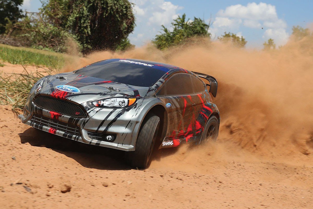 TRAXXAS Rally Ford Fiesta ST Радиоуправляемая раллийная модель Купить с  доставкой